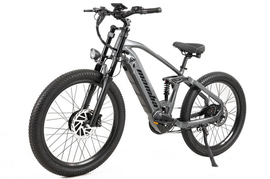 Mamba Explorer AWD Dual Motor 48v750w Fat Tyre E-Bike Dual Suspension
