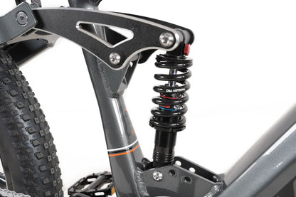 Mamba Explorer AWD Dual Motor 48v750w Fat Tyre E-Bike Dual Suspension