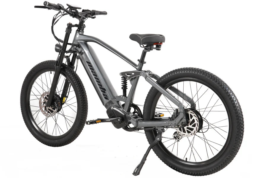 Mamba Explorer AWD Dual Motor 48v750w Fat Tyre E-Bike Dual Suspension