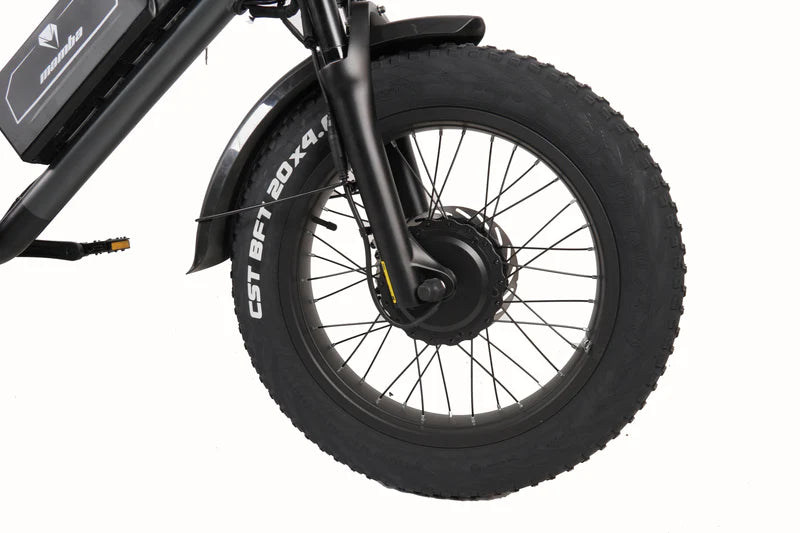 Mamba Dueler - Dual Motor - Dual Battery - Dual Suspension - Fat Tyre eBike