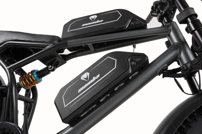 Mamba Dueler - Dual Motor - Dual Battery - Dual Suspension - Fat Tyre eBike