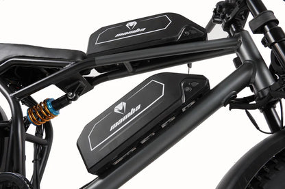 Mamba Dueler - Dual Motor - Dual Battery - Dual Suspension - Fat Tyre eBike