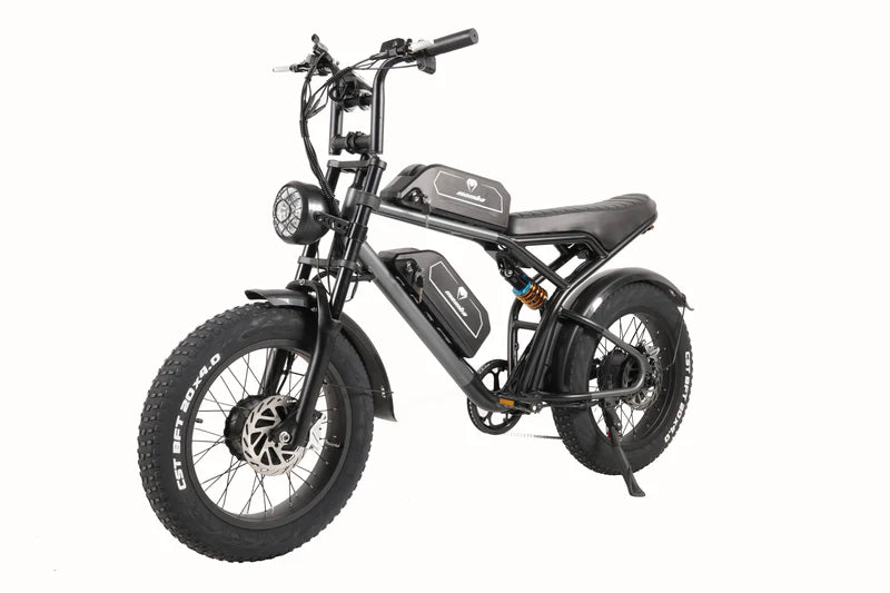 Mamba Dueler - Dual Motor - Dual Battery - Dual Suspension - Fat Tyre eBike