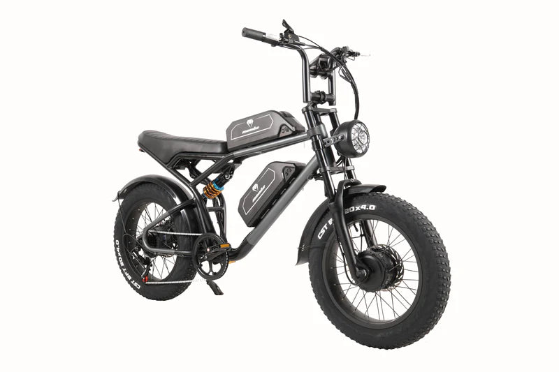 Mamba Dueler - Dual Motor - Dual Battery - Dual Suspension - Fat Tyre eBike