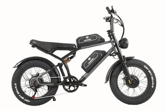 Mamba Dueler - Dual Motor - Dual Battery - Dual Suspension - Fat Tyre eBike