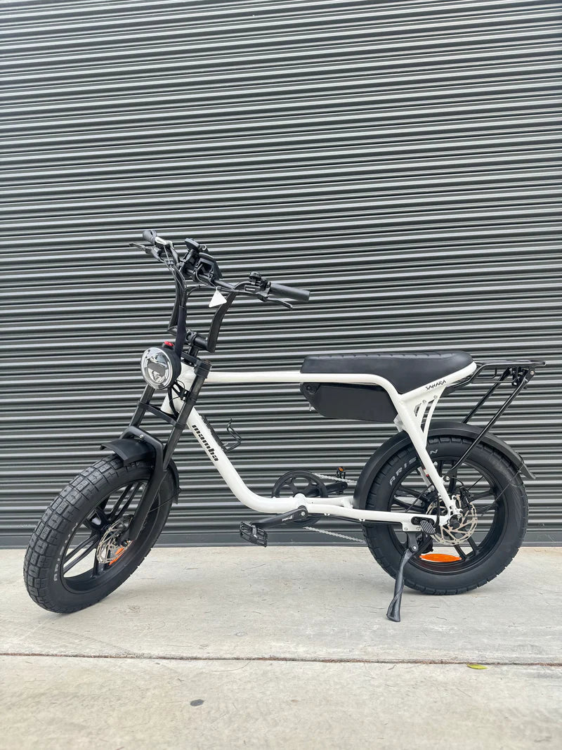 2025 NEW MAMBA SAHARA FAT TYRE EBIKE 500W/750W 48V17AH BATTERY KIT AND BUILT IN GPS TRACKING
