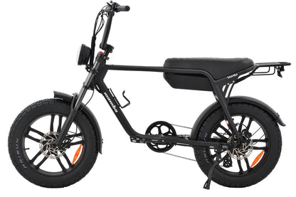 2025 NEW MAMBA SAHARA FAT TYRE EBIKE 500W/750W 48V17AH BATTERY KIT AND BUILT IN GPS TRACKING