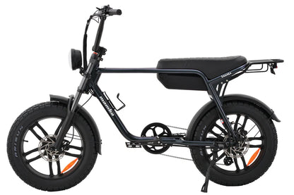 2025 NEW MAMBA SAHARA FAT TYRE EBIKE 500W/750W 48V17AH BATTERY KIT AND BUILT IN GPS TRACKING