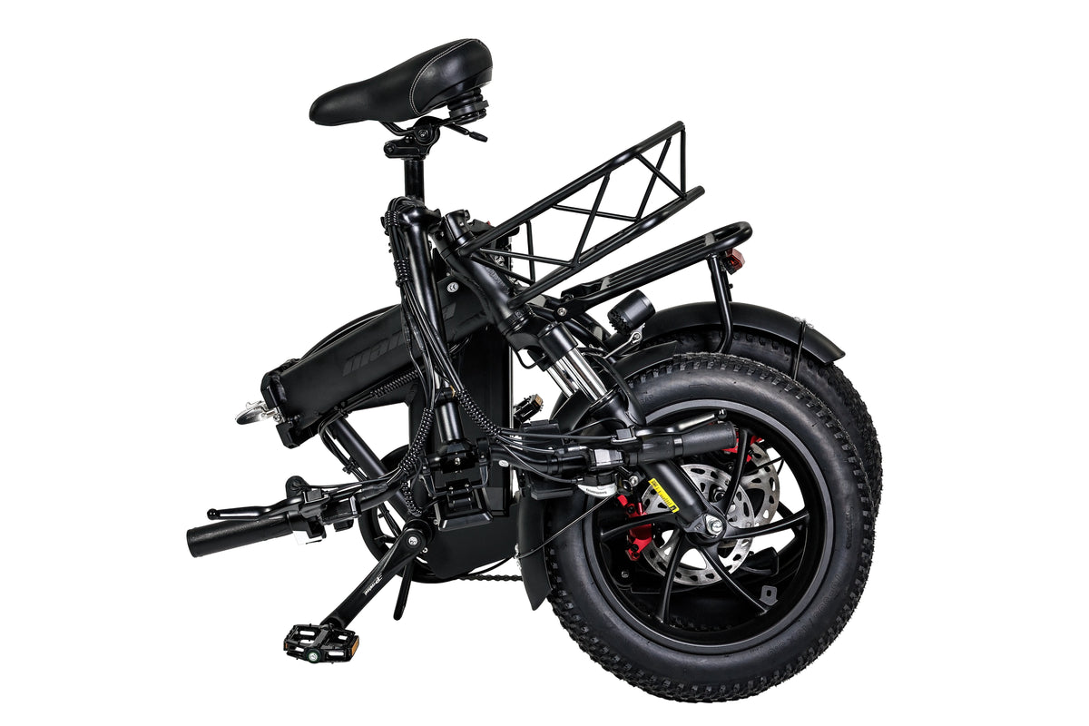 Mamba Taureg – Folding Fat Tyre E-Bike (16"x3.0) | 48V 18Ah
