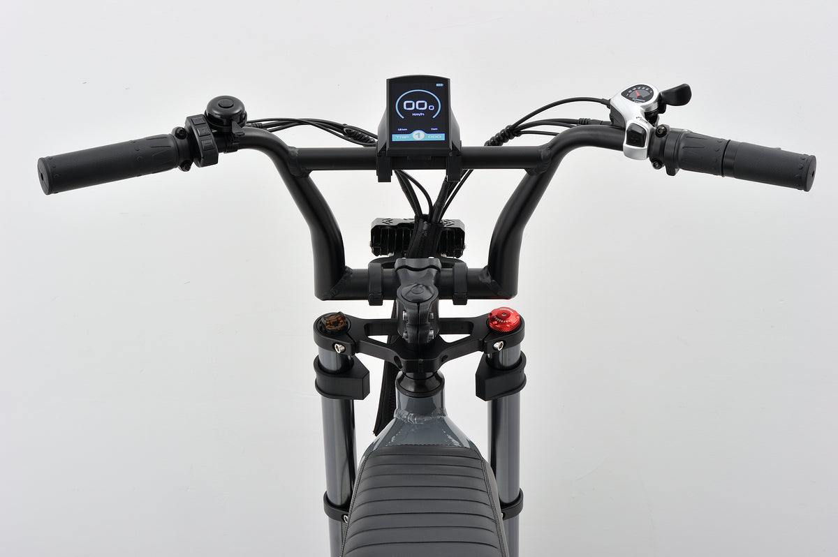 Cockpit and display on the new Mamba Sahara
