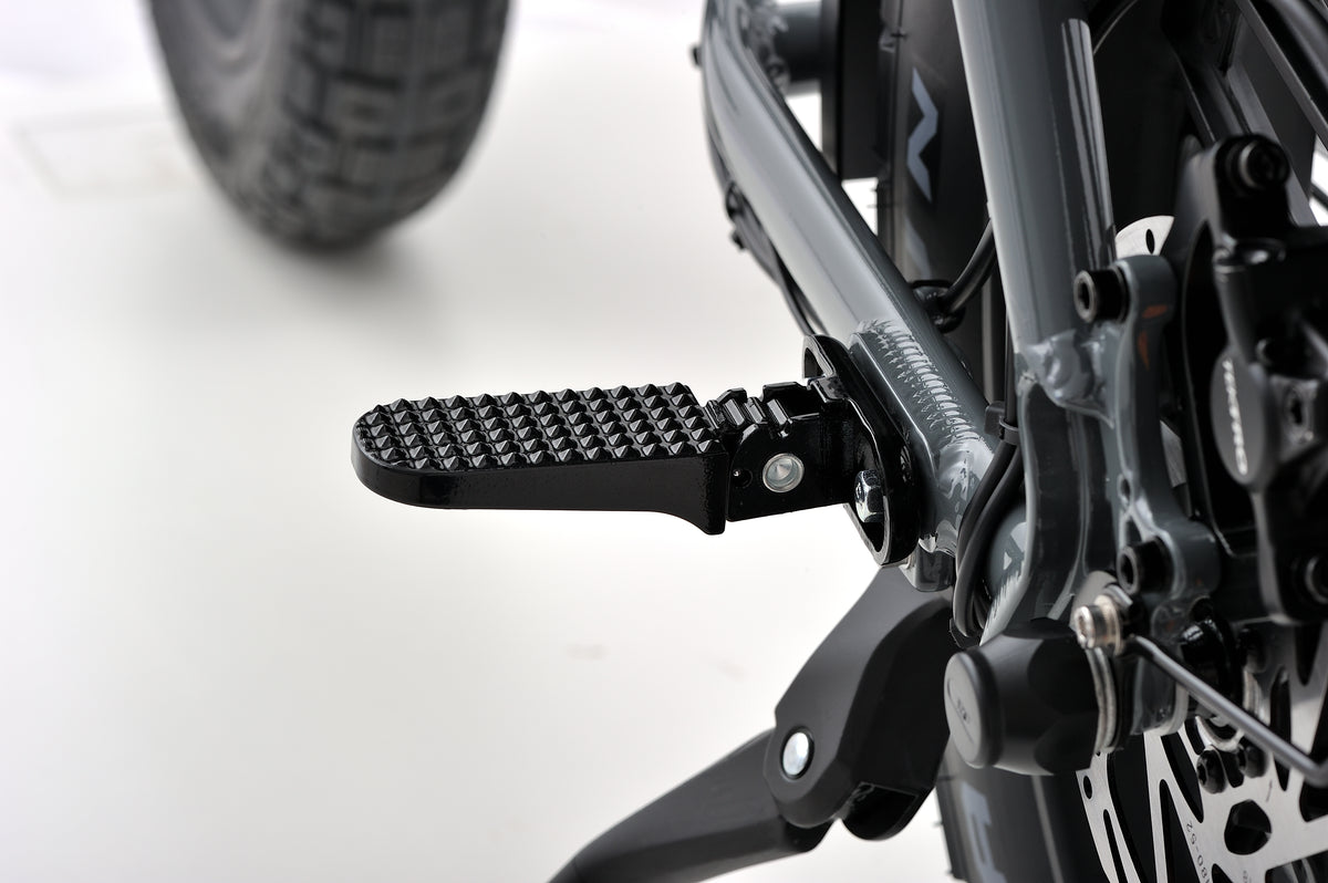 Folding foot peg on the new Mamba Sahara