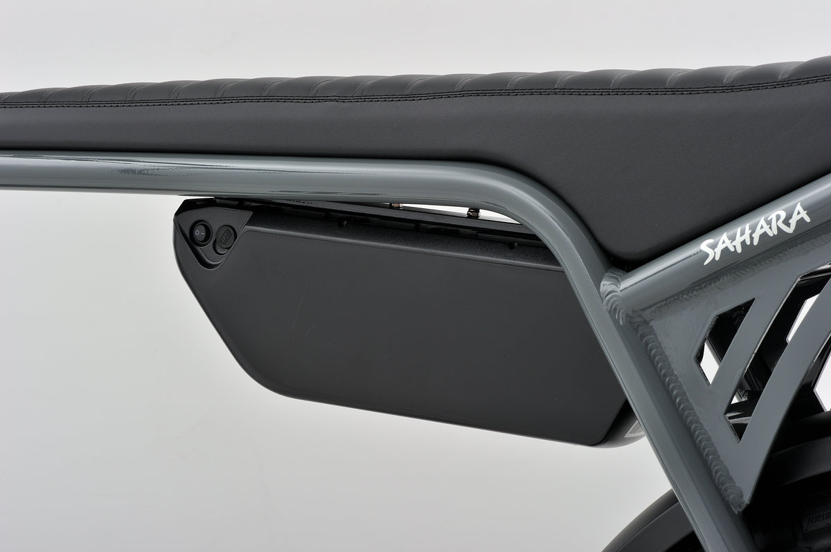Removable battery on the Mamba Sahara V2