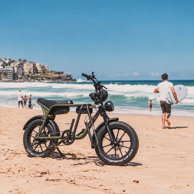 Mamba Sahara on the beach