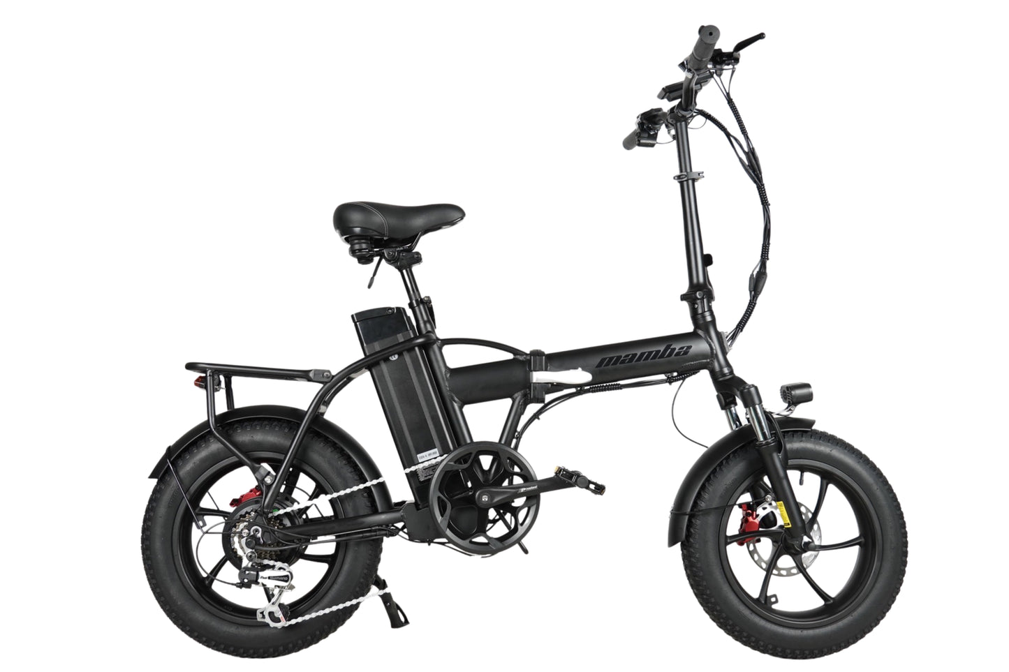 Mamba Taureg – Folding Fat Tyre E-Bike (16"x3.0) | 48V 18Ah